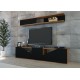 Hanah Home TV Unit Taç - Walnut, Black Walnut
Black