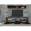 Hanah Home TV Unit Taç - Walnut, Black Walnut
Black