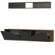 Hanah Home TV Unit Taç - Walnut, Black Walnut
Black