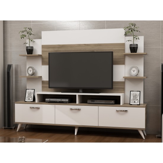 TV Unit Diana - White, Walnut White
Walnut Hanah Home TV Unit Diana - White, Walnut White
Walnut