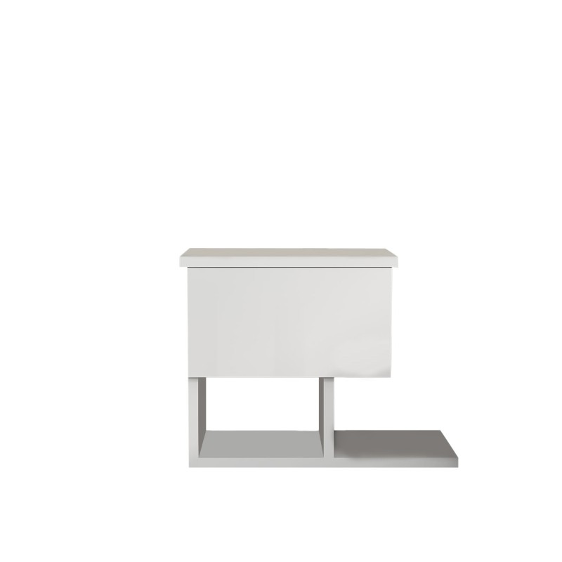 Hanah Home Nightstand Yasso - White White