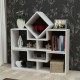 Βιβλιοθήκη - Beled - Χρώμα Λευκό - 105x29.5x76.4εκ Βιβλιοθήκη - Beled - Χρώμα Λευκό - 105x29.5x76.4εκ