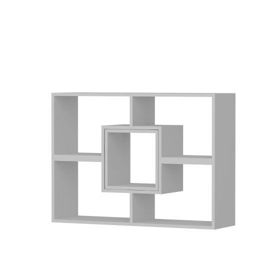 Βιβλιοθήκη - Beled - Χρώμα Λευκό - 105x29.5x76.4εκ Βιβλιοθήκη - Beled - Χρώμα Λευκό - 105x29.5x76.4εκ