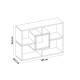 Βιβλιοθήκη - Beled - Χρώμα Λευκό - 105x29.5x76.4εκ Βιβλιοθήκη - Beled - Χρώμα Λευκό - 105x29.5x76.4εκ