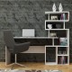 Study Desk Next - White White Hanah Home Study Desk Next - White White