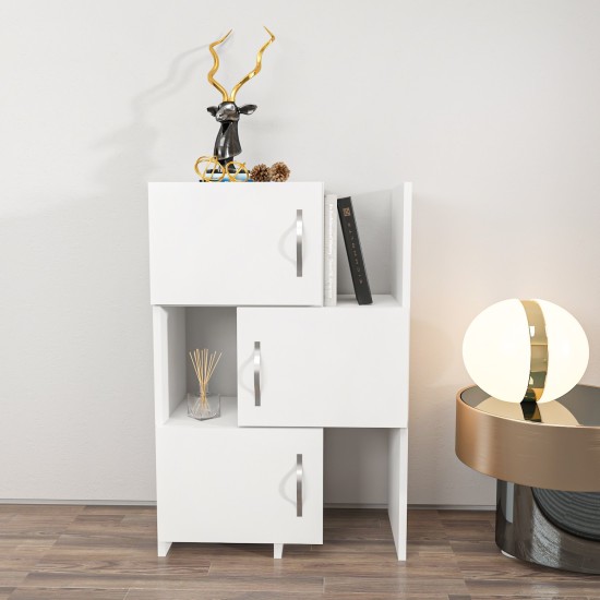 Ντουλάπι Anna 65x31,5x89,8εκ - Χρώμα Λευκό
