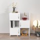Ντουλάπι Anna 65x31,5x89,8εκ - Χρώμα Λευκό