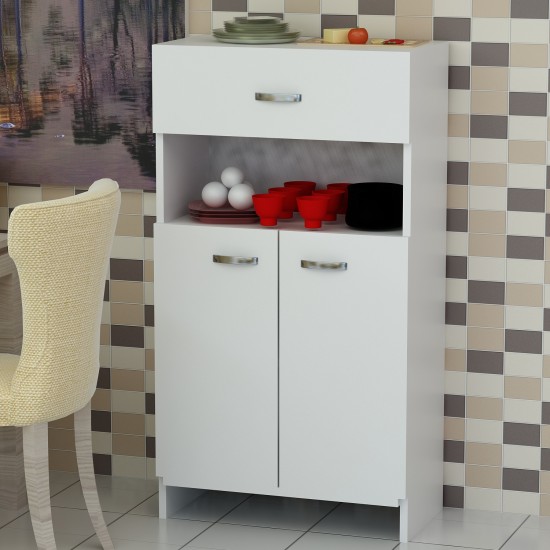 Multi Purpose Cabinet Anı - White White Hanah Home Multi Purpose Cabinet Anı - White White