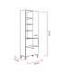 Hanah Home Multi Purpose Cabinet Sezen - White White
