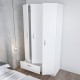 Wardrobe Gabi White Hanah Home Wardrobe Gabi White