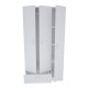 Wardrobe Gabi White Hanah Home Wardrobe Gabi White