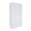Hanah Home Wardrobe Gabi White