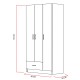 Wardrobe Gabi White Hanah Home Wardrobe Gabi White