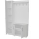 Hanah Home Hall Stand Naturel - White White