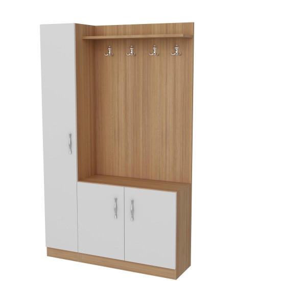 Hall Stand Naturel - Teak, White White
Teak Hanah Home Hall Stand Naturel - Teak, White White
Teak