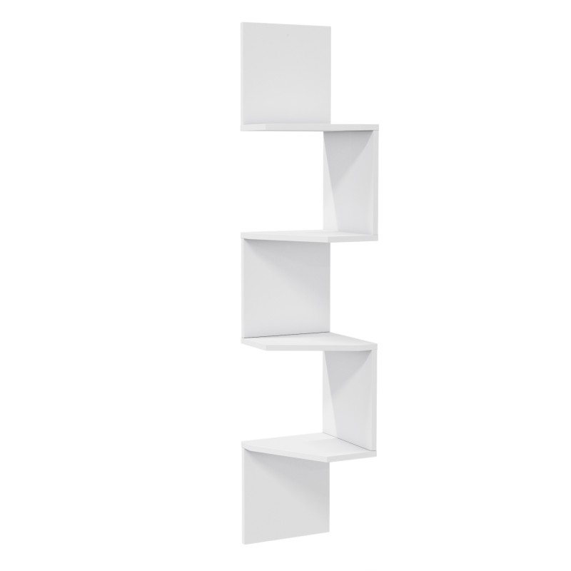 Hanah Home Wall Shelf Desaldo - White White