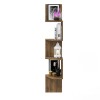 Hanah Home Wall Shelf Desaldo - Walnut Walnut