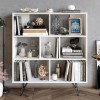 Hanah Home Bookshelf Mistico - White White