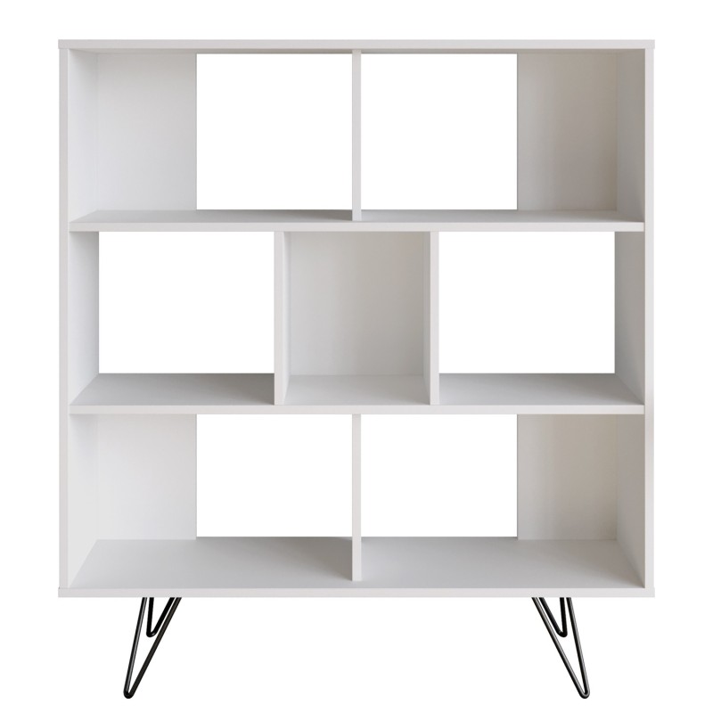 Hanah Home Bookshelf Mistico - White White