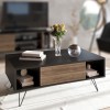 Hanah Home Coffee Table Mistico - Black, Walnut Black
Walnut