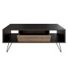 Hanah Home Coffee Table Mistico - Black, Walnut Black
Walnut
