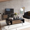Hanah Home Coffee Table Mistico - Black, Walnut Black
Walnut