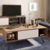 Hanah Home Coffee Table Mistico - Walnut, White Walnut
White