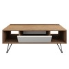 Hanah Home Coffee Table Mistico - Walnut, White Walnut
White