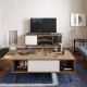 Hanah Home Coffee Table Mistico - Walnut, White Walnut
White