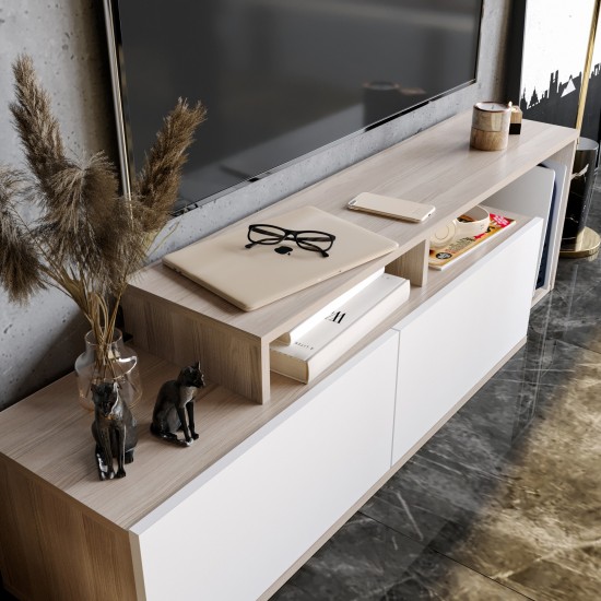 TV Stand Nexera - Cordoba, White Cordoba
White Hanah Home TV Stand Nexera - Cordoba, White Cordoba
White
