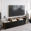 Hanah Home TV Stand Nexera - Walnut, Black Walnut
Black