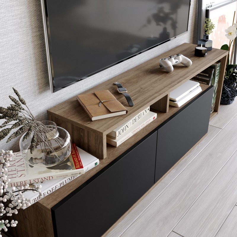 Hanah Home TV Stand Nexera - Walnut, Black Walnut
Black