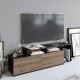 TV Stand Nexera - Black, Walnut Black
Walnut Hanah Home TV Stand Nexera - Black, Walnut Black
Walnut