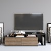 Hanah Home TV Stand Nexera - Black, Walnut Black
Walnut