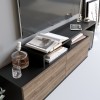 Hanah Home TV Stand Nexera - Black, Walnut Black
Walnut
