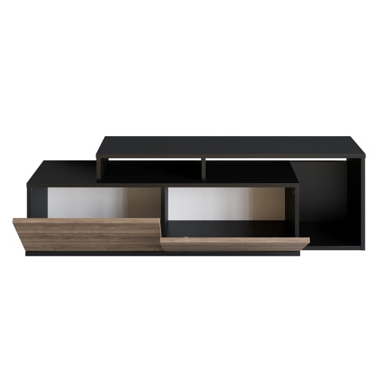 TV Stand Nexera - Black, Walnut Black
Walnut Hanah Home TV Stand Nexera - Black, Walnut Black
Walnut