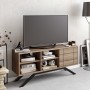 TV Stand North - Black, Walnut Black
Walnut