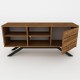 TV Stand North - Black, Walnut Black
Walnut TV Stand North - Black, Walnut Black
Walnut