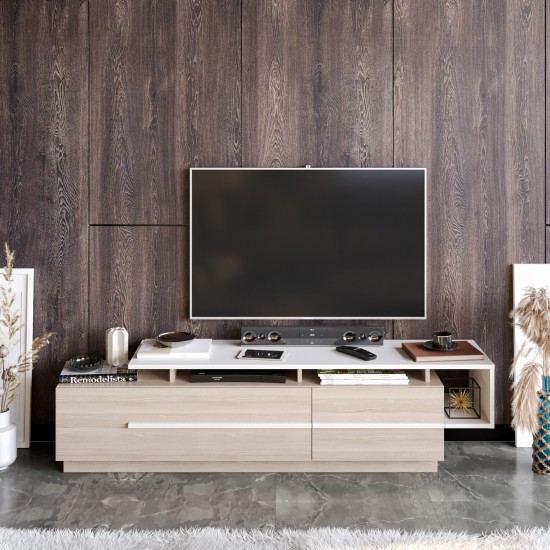 TV Stand Pia - Cordoba, White Cordoba
White Hanah Home TV Stand Pia - Cordoba, White Cordoba
White