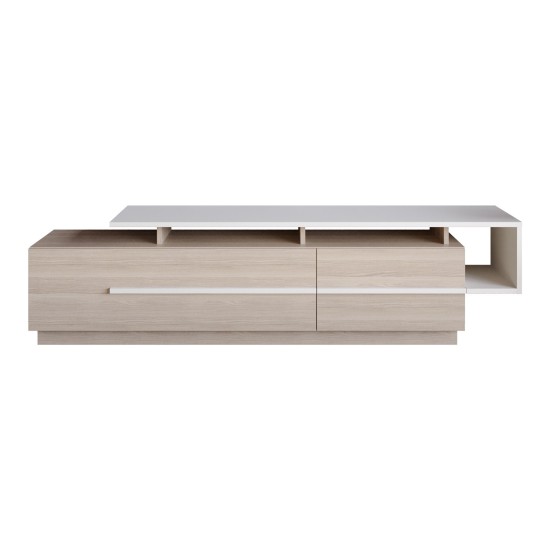 TV Stand Pia - Cordoba, White Cordoba
White Hanah Home TV Stand Pia - Cordoba, White Cordoba
White