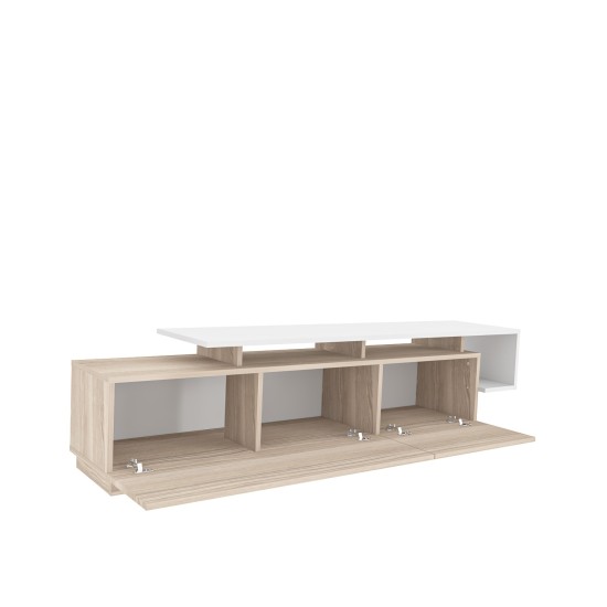 TV Stand Pia - Cordoba, White Cordoba
White Hanah Home TV Stand Pia - Cordoba, White Cordoba
White