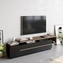 TV Stand Pia - Black, Walnut Black
Walnut