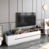 TV Stand Pia - Walnut, White Walnut
White