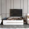 TV Stand Pia - Walnut, White Walnut
White