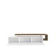 TV Stand Pia - Walnut, White Walnut
White TV Stand Pia - Walnut, White Walnut
White