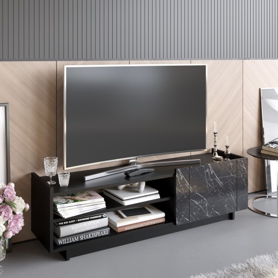 TV Stand Valantina - Black Black
Marble TV Stand Valantina - Black Black
Marble