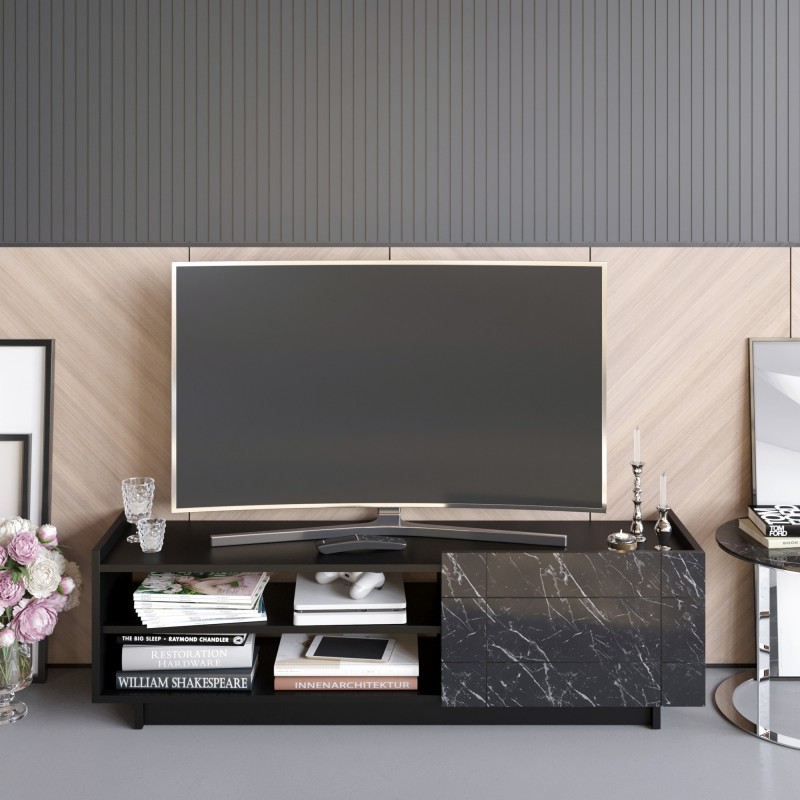 TV Stand Valantina - Black Black
Marble