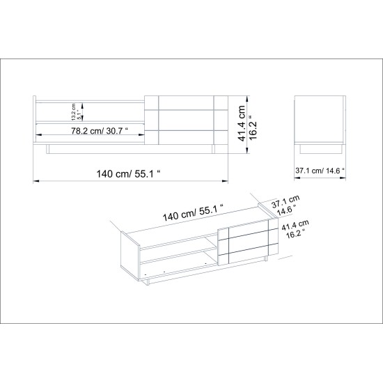 TV Stand Valantina - Black Black
Marble TV Stand Valantina - Black Black
Marble