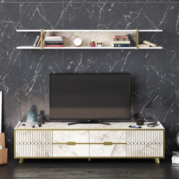 TV Unit Frida - White White