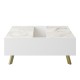 Coffee Table Frida - White White Coffee Table Frida - White White